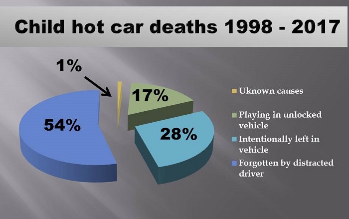 hot car death chart